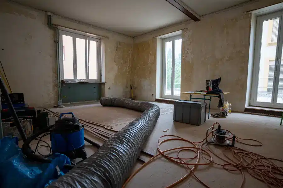 Fjerning av asbest i leilighet